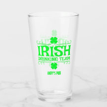 Personnaliser, Équipe de buveurs irlandais, Chance