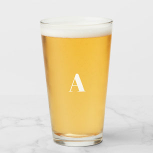 Verre Personnaliser, personnaliser Alphabet lettre initi