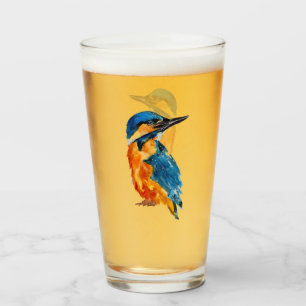 Verre Petit martin-pêcheur Bird
