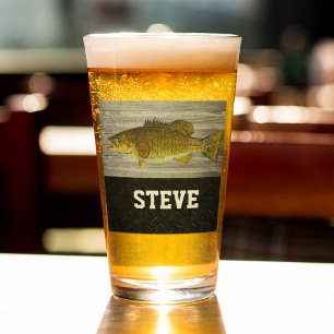 Verre Petite-bouche Basse Pêche Pêcheur Pêcheur Pêcheur 