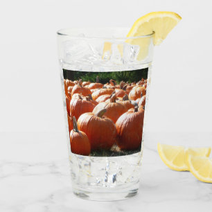 Verre Photo citrouille pour automne, Halloween ou Thanks