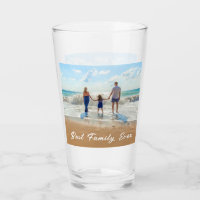 Verre photo personnalisé de votre famille - Meille