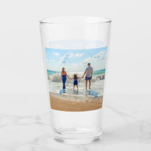 Verre photo personnalisé Votre famille Photos Cade