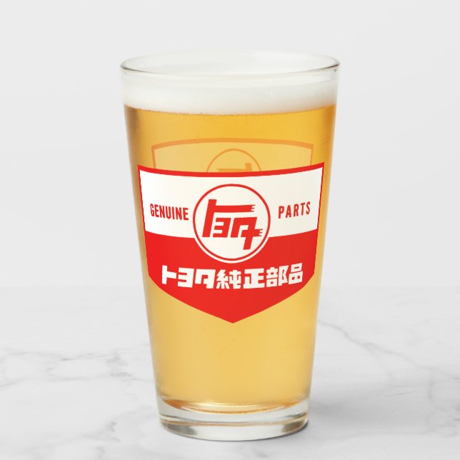 Verre Pièces véritables vintages de Toyota (Devant (rempli))