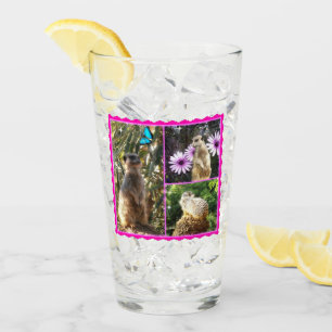 Verre Pink Lacy Meerkat Collarge,