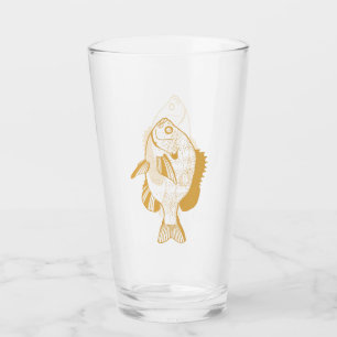 Verre Pint de poisson soleil