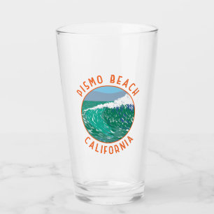 Verre Pismo Beach California Travel Art Vintage