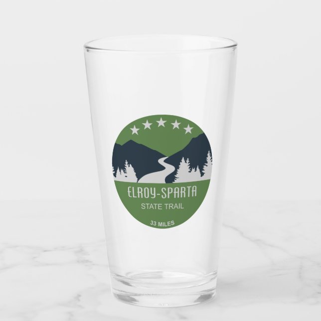 Verre Piste d'État Elroy-Sparta (Devant)