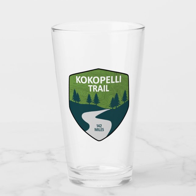 Verre Piste Kokopelli (Devant)
