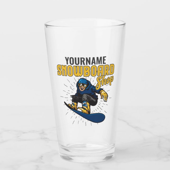 Verre Planche À Neige Sur Mesure Snowboard Shop Big Air (Devant)