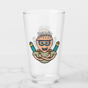 Verre Plongée en ciel amusante