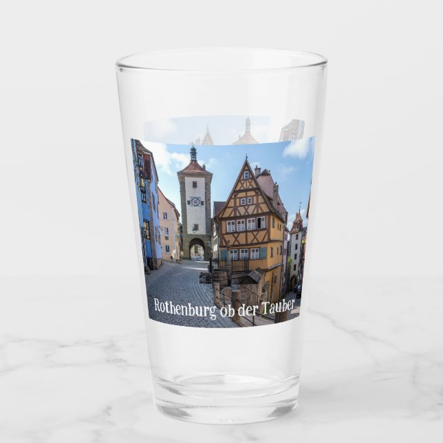 Verre Plönlein à Rothenburg ob der Tauber, Allemagne (Devant)
