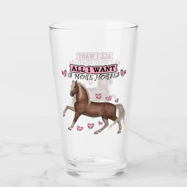 Verre Plus de chevaux (Devant)