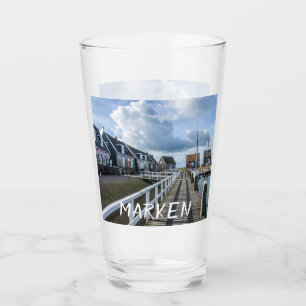 Verre Poche en bois à Marken, Pays-Bas