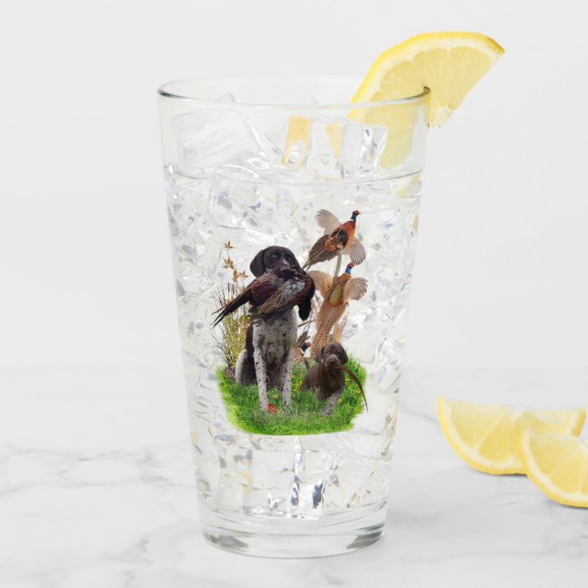 Verre pointeur allemand (Dos glace)
