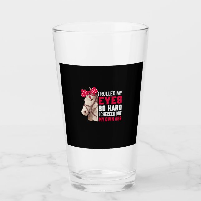 Verre Poison d'Equestrian | Rolled My Eyes So Hard (Devant)