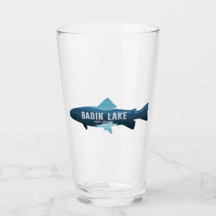 Verre Poisson du lac Badin en Caroline du Nord