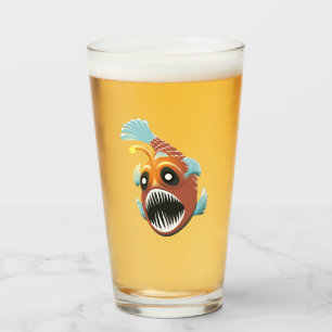 Verre Poisson marin profond