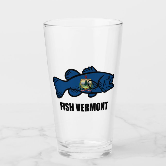 Verre Poissons du Vermont (Devant)