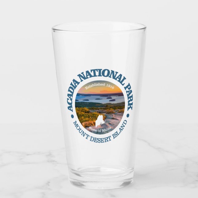Verre Pôle Nord Acadien (Cadillac Mtn) (Devant)