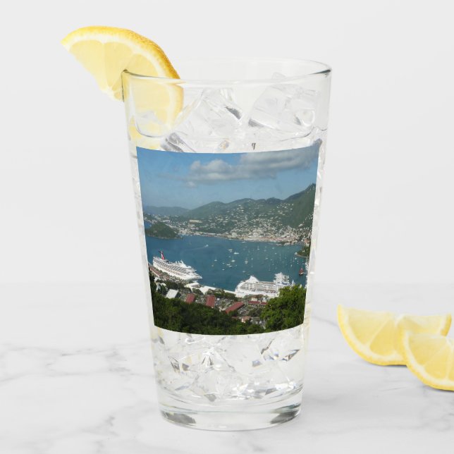 Verre Port à St. Thomas Îles Vierges américaines (Devant glace)