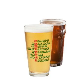 Verre Portugal Bom Dia Boa Tarde Boa Noite Beer