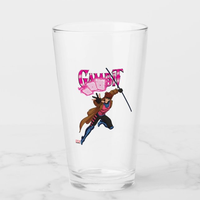 Verre Pose de caractères Gambit (Devant)