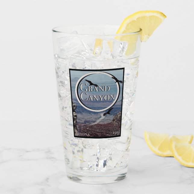 Verre Poster du Grand Canyon (Dos glace)