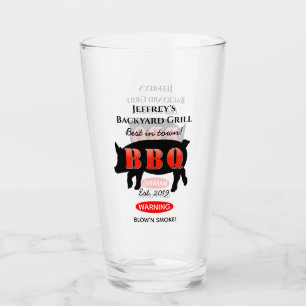 Verre Pour lui, Jardin Grillant BBQ Pint Bière Boire