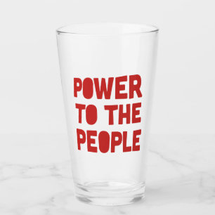 Verre Pouvoir Au Peuple
