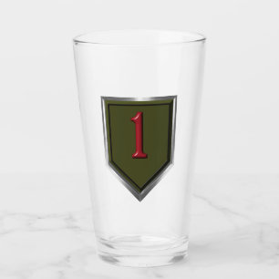 Verre Premier patch encadré pour la division d'infanteri