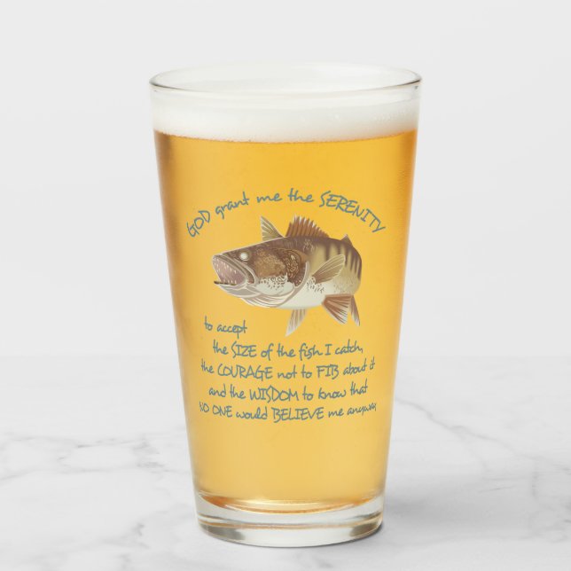 Verre Prière du pêcheur (Devant (rempli))