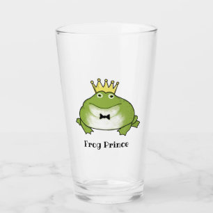 Verre Prince de grenouille personnalisé Conte aux fées
