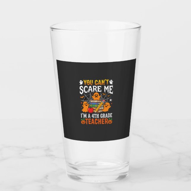 Verre Prof de 4e Halloween Ghost drôle (Devant)