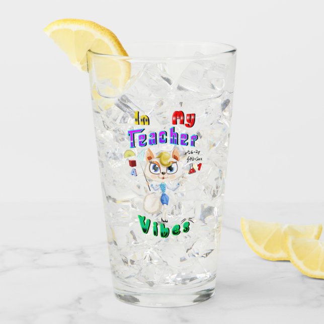 Verre Professeur (Devant glace)