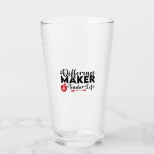 Verre Professeur Art Différence Maker Vie de l'enseignan