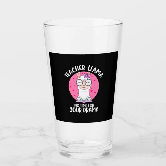 Verre Professeur Llama (Devant)