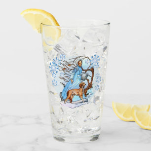 Verre Promenade d'hiver