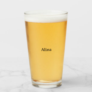 Verre Promotion de la marque 16oz