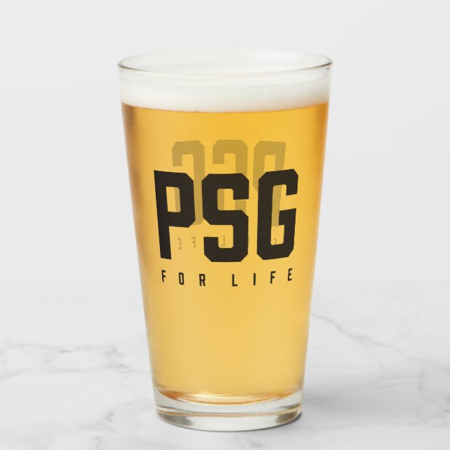 Verre PSG For Life (Dos (rempli))