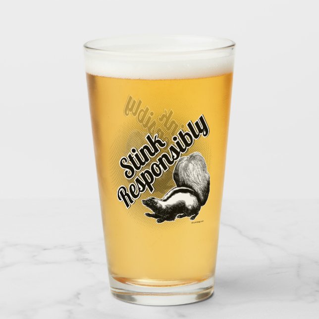 Verre Puisse de manière responsable (Devant (rempli))