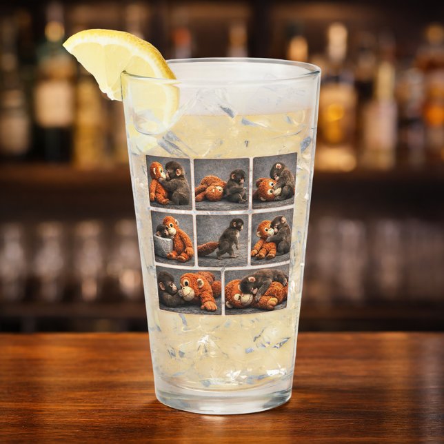 Verre Punch Bébé Singe (Créateur téléchargé)