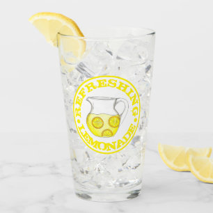 Verre Rafraîchir Lemonade jaune citron Ade Pitcher