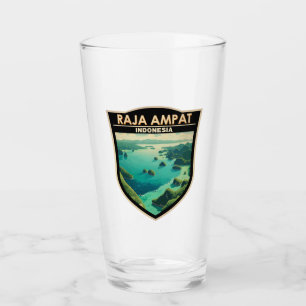 Verre Raja Ampat Indonésie Travel Art Vintage