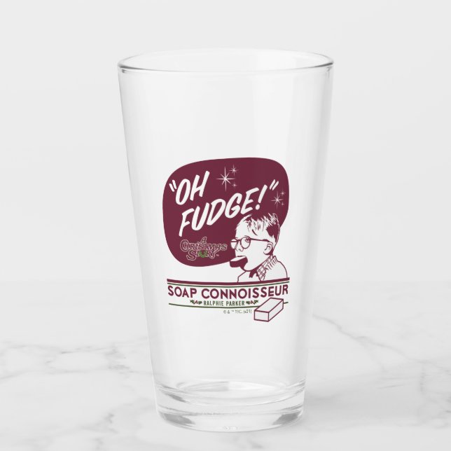 Verre Ralphie Parker - Connaisseur du savon (Devant)