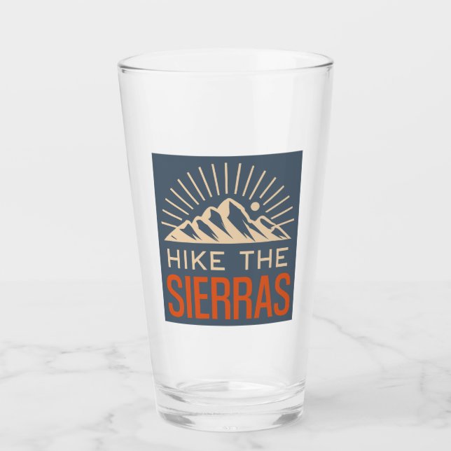 Verre Randonnée Dans Les Sierras Californie Sunburst (Devant)