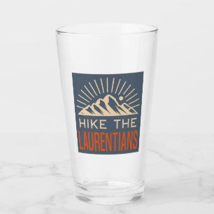 Verre Randonnée Les Laurentides Québec Soleil Levant
