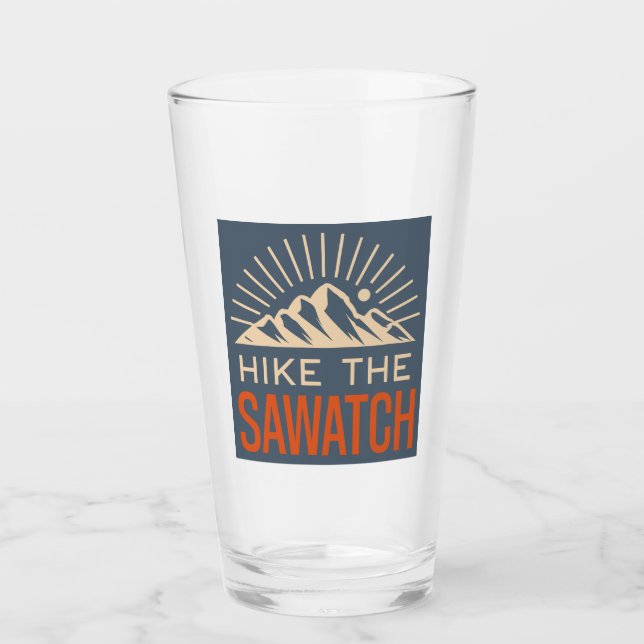 Verre Randonnée Sunburst dans la chaîne Sawatch (Devant)