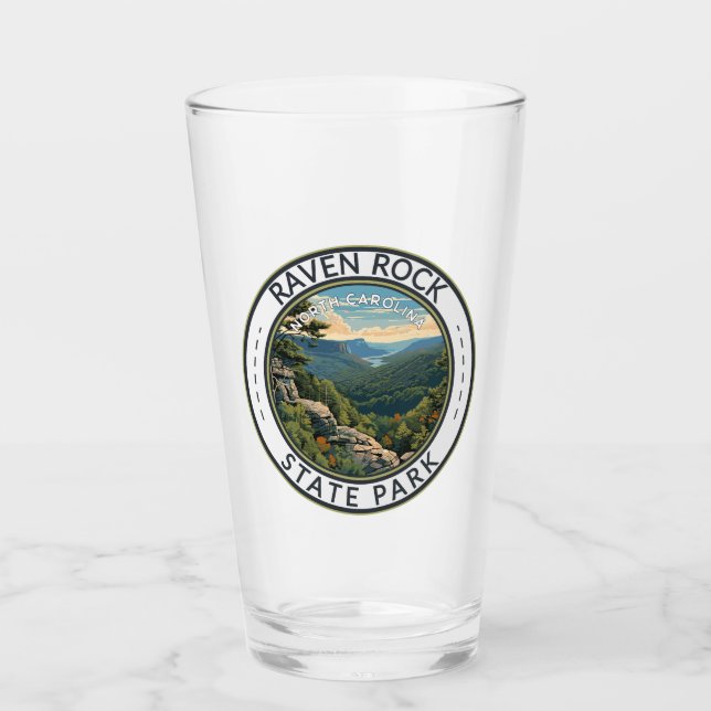 Verre Raven Rock State Park North Carolina Insigne de vo (Devant)