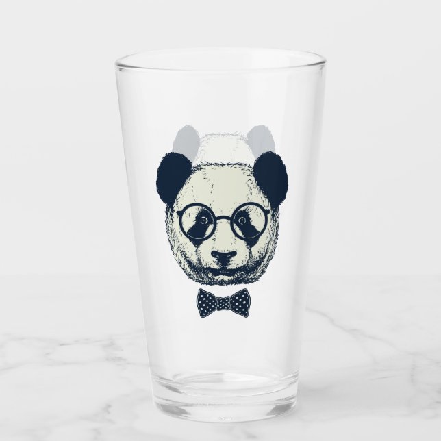 Verre Rayures de panda (Devant)